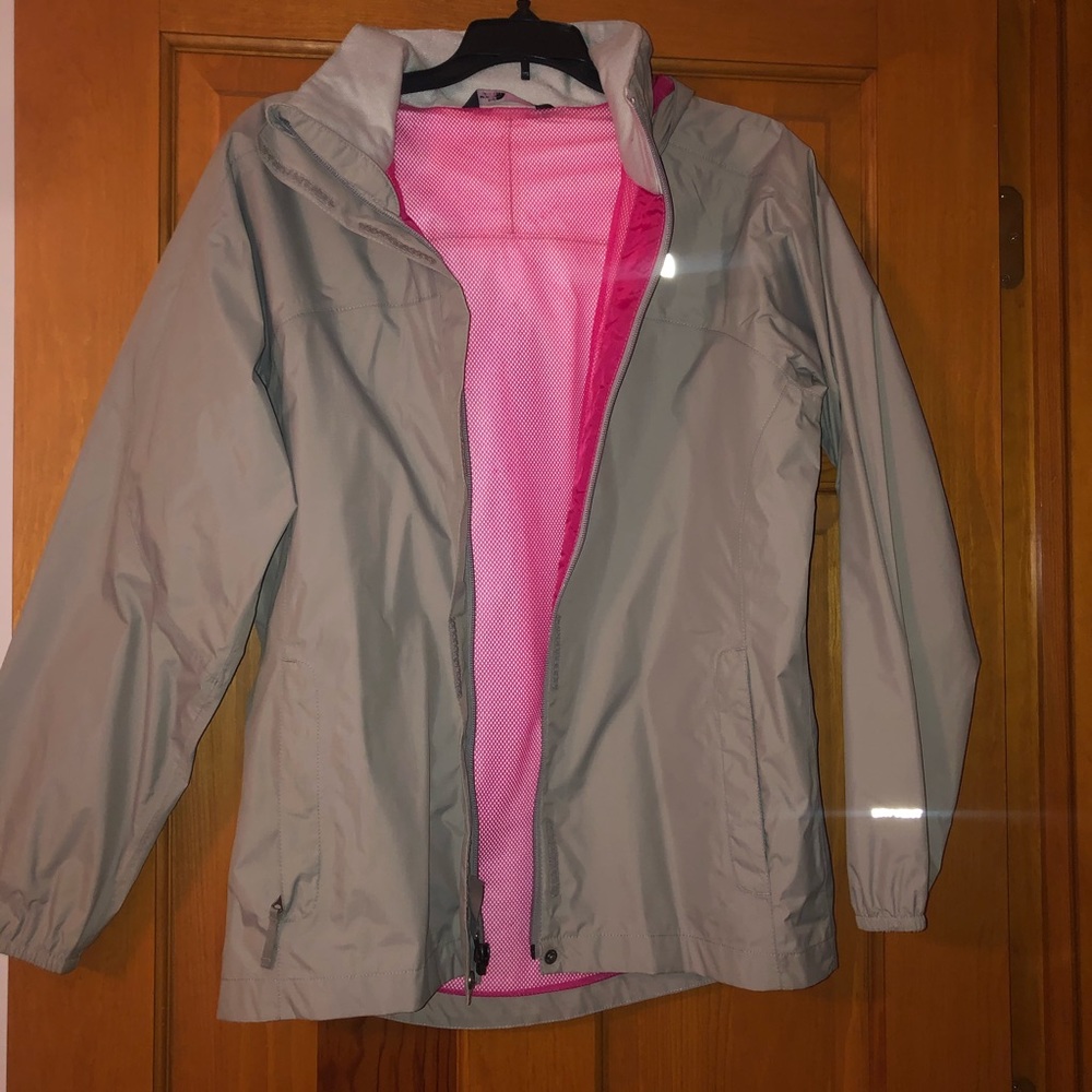 north face rain jacket
